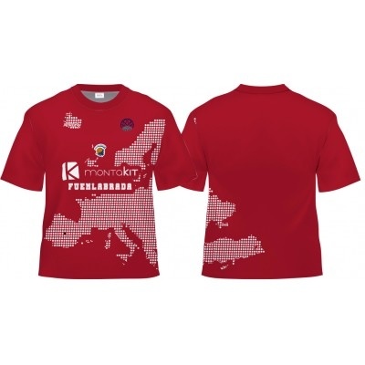 Camiseta 1ª equipación europa con mangas (HOMBRE)