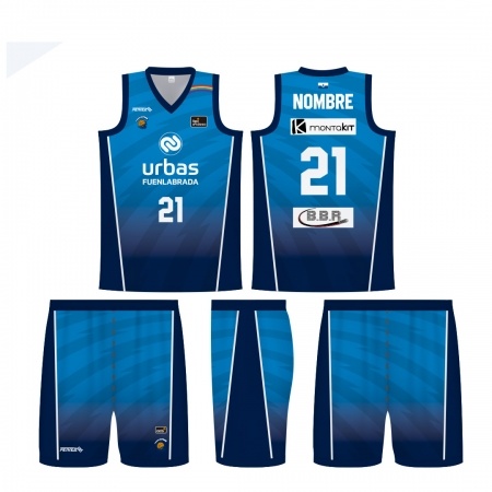Equipación de juego azul 21/22